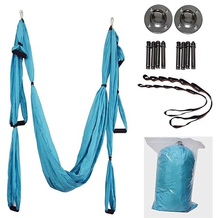 YUJIADC Aerial Yoga Swing Yoga Strong Trapeze Yoga Kit, Air ...