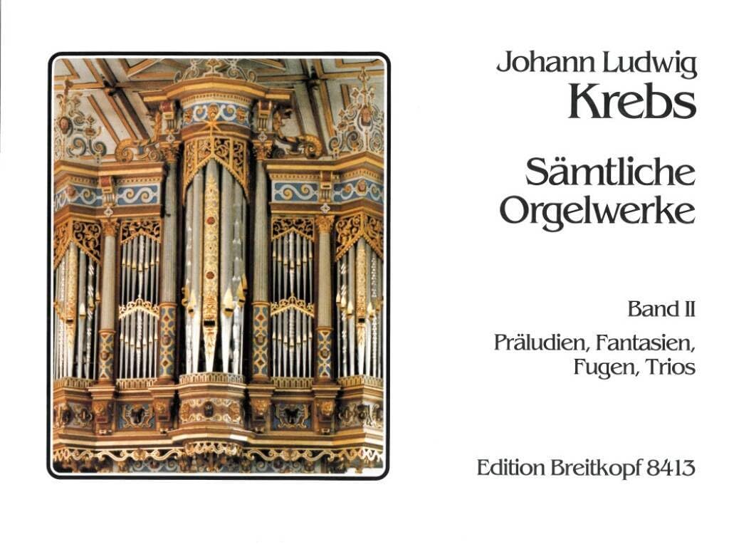 Complete Organ Works, Vol.2 - Preludes, Fantasias, Fugues, Trios - Breitkopf Urtext - organ - (EB 8413)