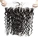 VIPbeauty 13x4 Water Wave 3 Part Lace Frontal Closure With Baby Hair Brazilian Virgin Human Full Lace Closure Ear to Ear Hair Natural Color No Bleached Knots
