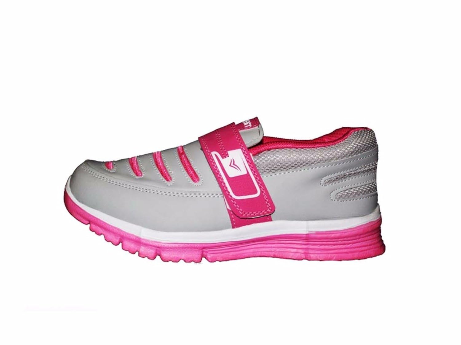 orbit women sports running shoes ls 008 grey pink