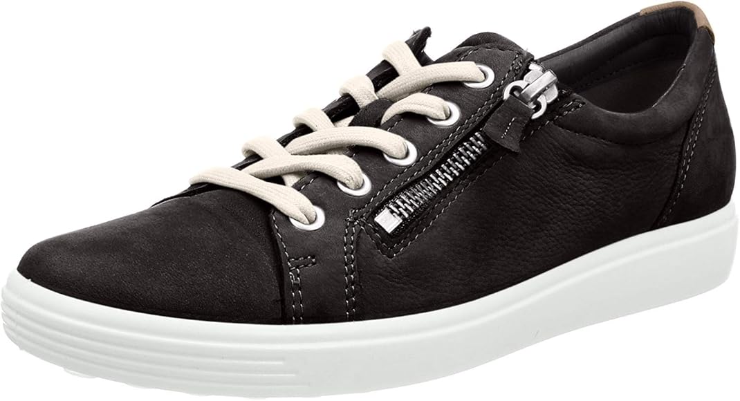 ecco womens black sneakers