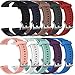 Band for Garmin VivoActive 3, Soft Silicone Replacement Watch Band for Garmin VivoActive 3 / Vivoactive 3 Music/Forerunner 645 Music (No Tracker)