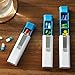 DOULINE Travel Pill Box,Easy to Carry,3 Divided Compact Case