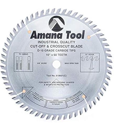 Tenryu RS-25540 ATB-Hartmetall-Sägeblatt – 25,4 Cm, 40 Zähne, Für Holz