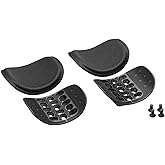 Profile Designs Ergo Injected Armrest Kit Black 4 x 4.5 x 2" | Profile-Design Ergo Armrest Kit for Aerobars | Adjustable Support &amp; Comfort