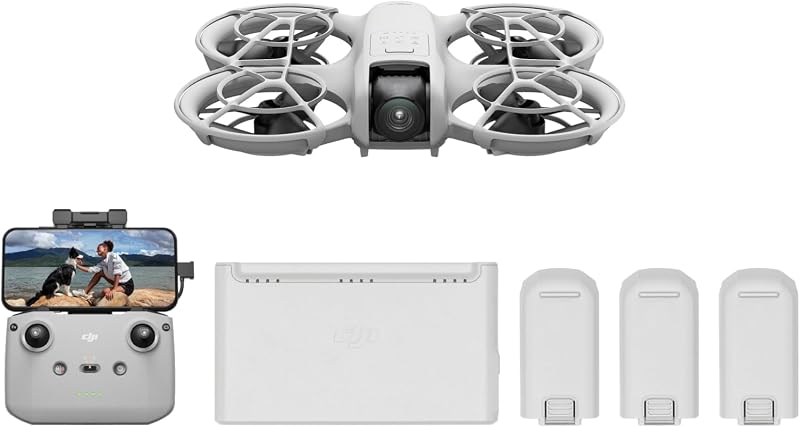 Neo Combo Fly More, mini drone con fotocamera UHD 4K per adulti