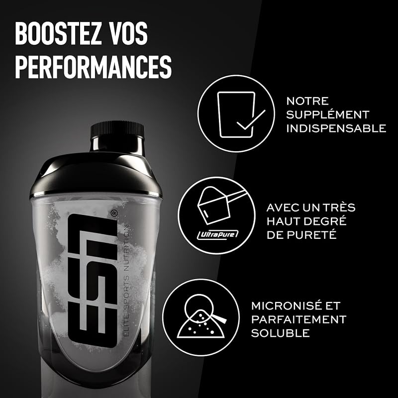 Ultrapure Créatine Monohydrate, 500 g, neutre