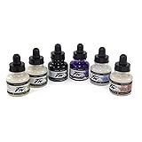 Daler-Rowney FW Acrylic Ink Bottle 6-Color