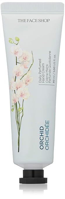 hand cream on face