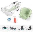 Fisher-Price Baby to Toddler Bath 4-in-1 Sling ‘n Seat Tub with Removable Infant Support and 2 Toys, Puppy Perfection