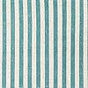 Amazon Brand – Ravenna Home Casual Striped Throw Pillow - 17 x 17 Inch, Teal