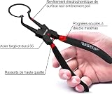 WISEUP Circlip Pliers 170mm Internal Straight Tip Pliers 1.5mm Tip view 4