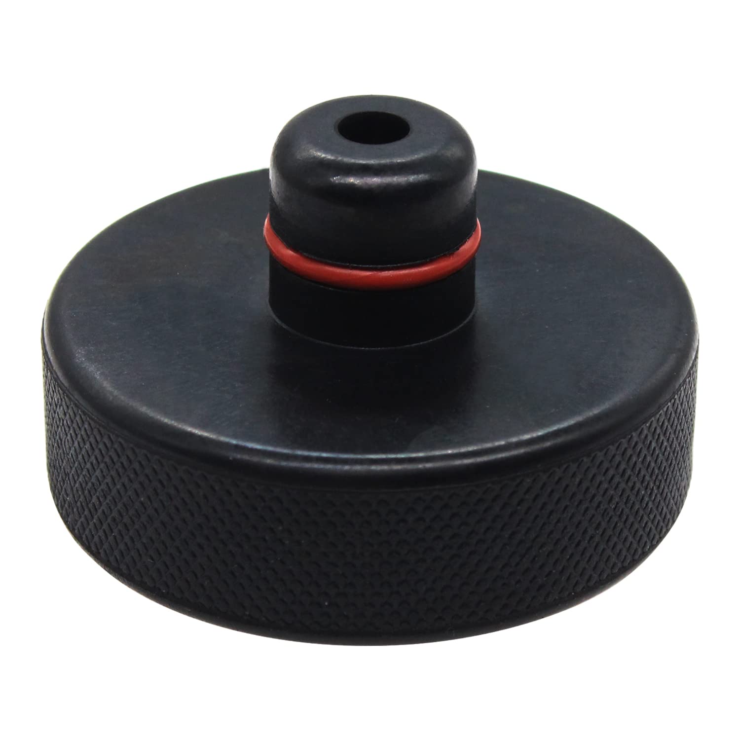 Photo 1 of Amavoler 1 PCS Jack Pad Pucks Jack Lift Pad Adapter Tool Fit for Tesla Model 3/Y/S/X, Rubber Accessories Jack Pad Stand Protects Battery & Chassis.