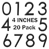 4inch Self Adhesive Mailbox Numbers, Door Address