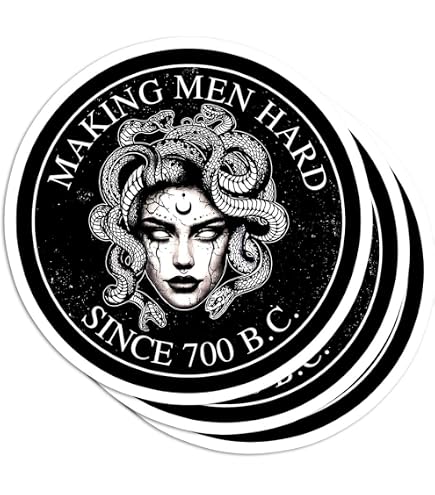 Amazon.com: Carframes18 Medusa Vinyl Sticker - Car Window Bumper