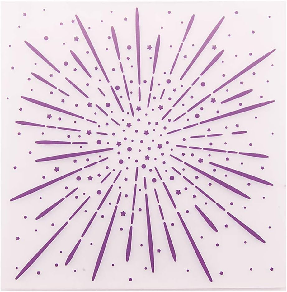 Fafalloagrron Plastic Embossing Folder Template DIY Scrapbook Photo Album Card Making Decoration Craft Giddiness