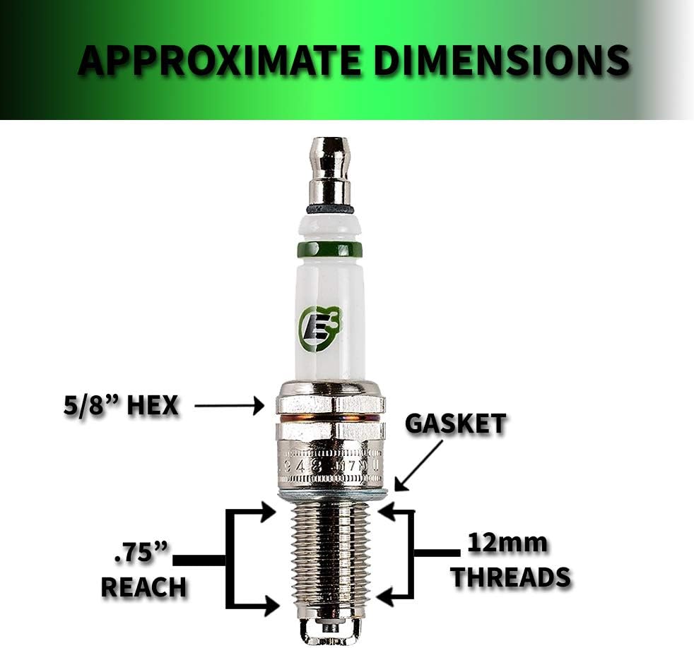 E3 Spark Plugs Power sports Spark Plug Each (E336): Automotive