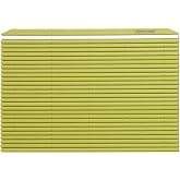 Hasegawa 10 x 6.5 Inch Plastic Green Makisu/Sushi Rolling Mat