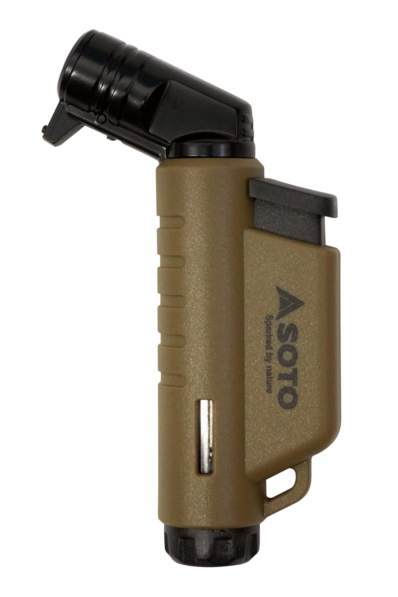 ソト(SOTO) 超小型 強力 耐風 バーナー トーチ ガス 充てん式 軽量 コンパクト 普段使い 登山 キャンプ マイクロトーチ ACTIVE(アクティブ) HORUS コヨーテ ST-486HCT商品画像