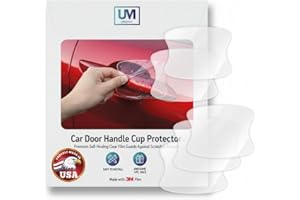 3M-5 Pack Car Accessories Car Cover Door Handle Cup Protector Clear Film | Self-Healing Paint Protection Decal Anti Scratch Guard | Universal Fit Vehicles, SUV, Truck Upromax