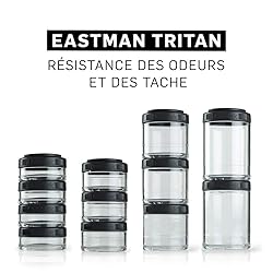 BlenderBottle GoStak Food Storage Containers for