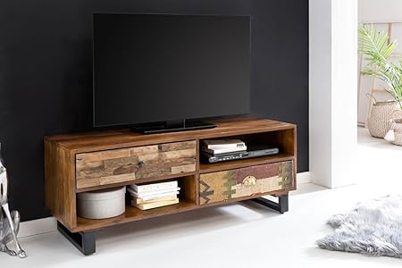 Home Collection24 Tv Lowboard Patna 120 X 47 X 40 Cm Solid Wood