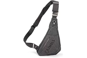Cajmols Sling Bag Chest Shoulder Backpack Fanny Pack Crossbody Bags for Men Travel Hiking Daypack