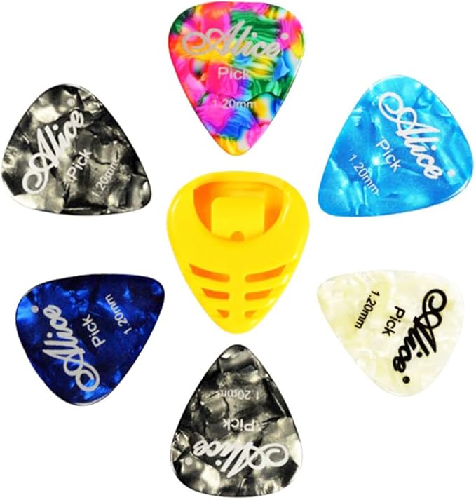 6 PCS Fingers Music Play Guitar Picks Acoustic Guitar