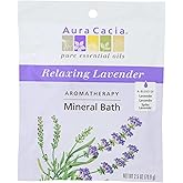 Aura Cacia Lavender Mineral Bath 2.5 oz