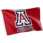 Desert Cactus University of Arizona UA Flag - 3 x 5 Feet Wildcats Banner, Indoor/Outdoor Durable Fabric, 100% Polyester Design (Design S)