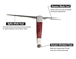 3 in 1 Tobacco Pipe Cleaner Cleaning Tool Contains