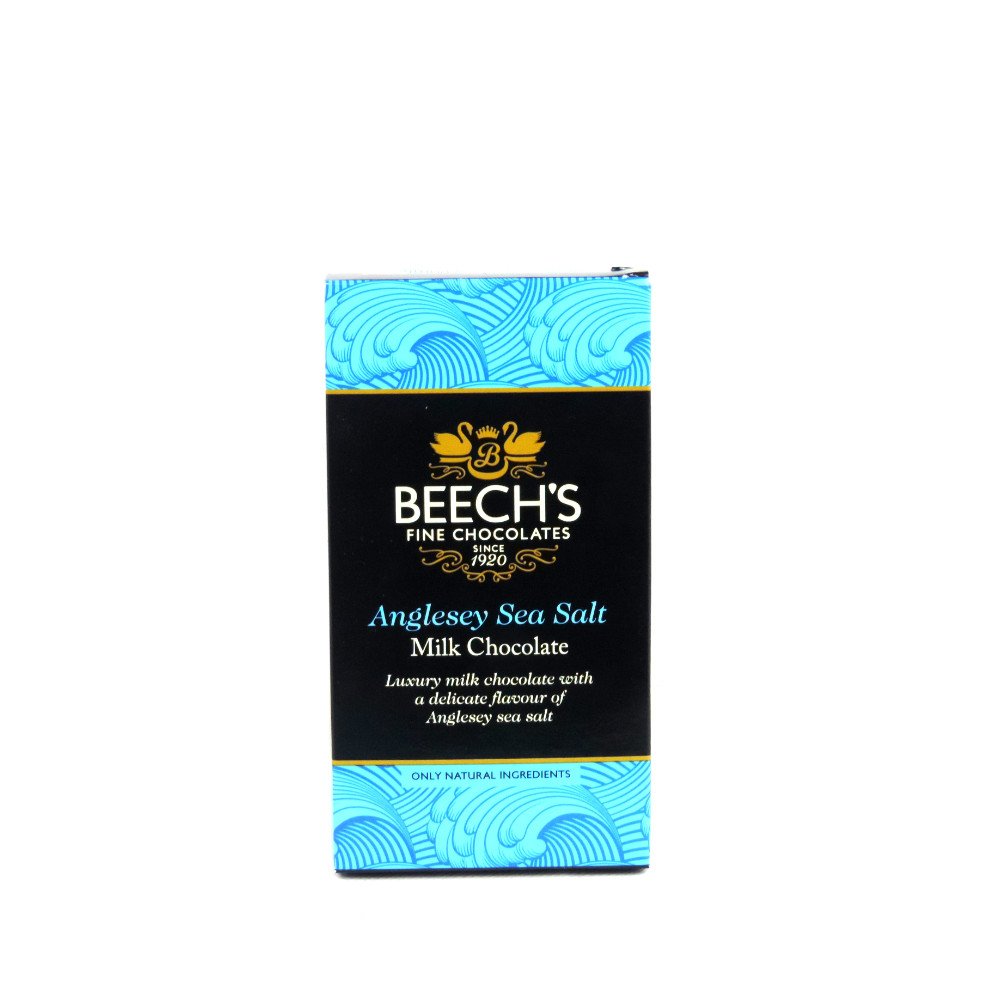 Beech's - Anglesey Sea Salt Milk Chocolate Bar - 60g Beech's - Anglesey Sea Salt Milk Chocolate Bar - 60g