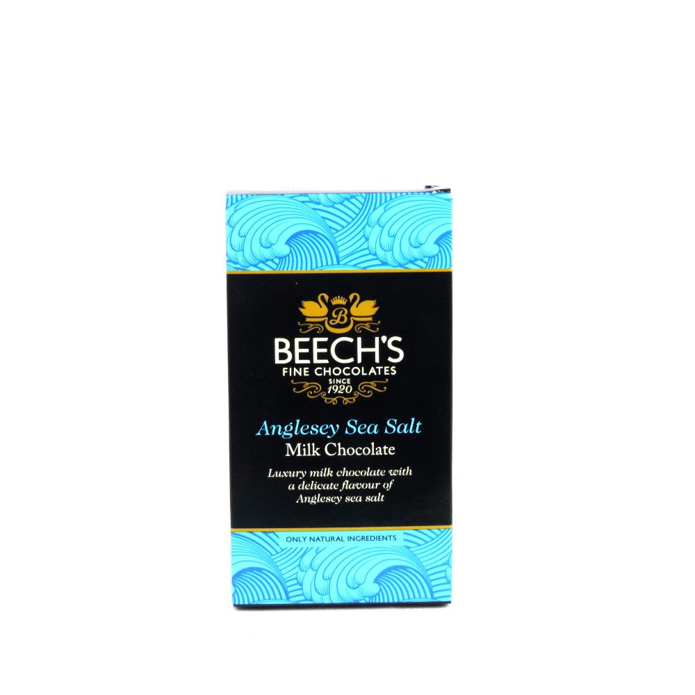 Beech's - Anglesey Sea Salt Milk Chocolate Bar - 60g