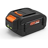 AYTXTG WA3580 40V 3.5Ah Lithium Battery Replacement for Worx 40V Battery Compatible with Worx 40 Volt Tools WG180 WG280 WG380 WG580 Not Fit 2x20v Tools