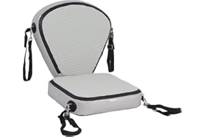 Detachable Paddle Board Seat, Adjustable Ergonomic Kayak Seat with EVA Foam Padding, Enhanced Comfort Seat for Paddle Board, 
