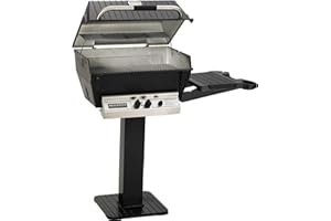 BROIL MASTER Broilmaster H3 Grill Package, Includes 26-Inch Patio Post with Base and Side Shelf Natural Gas
