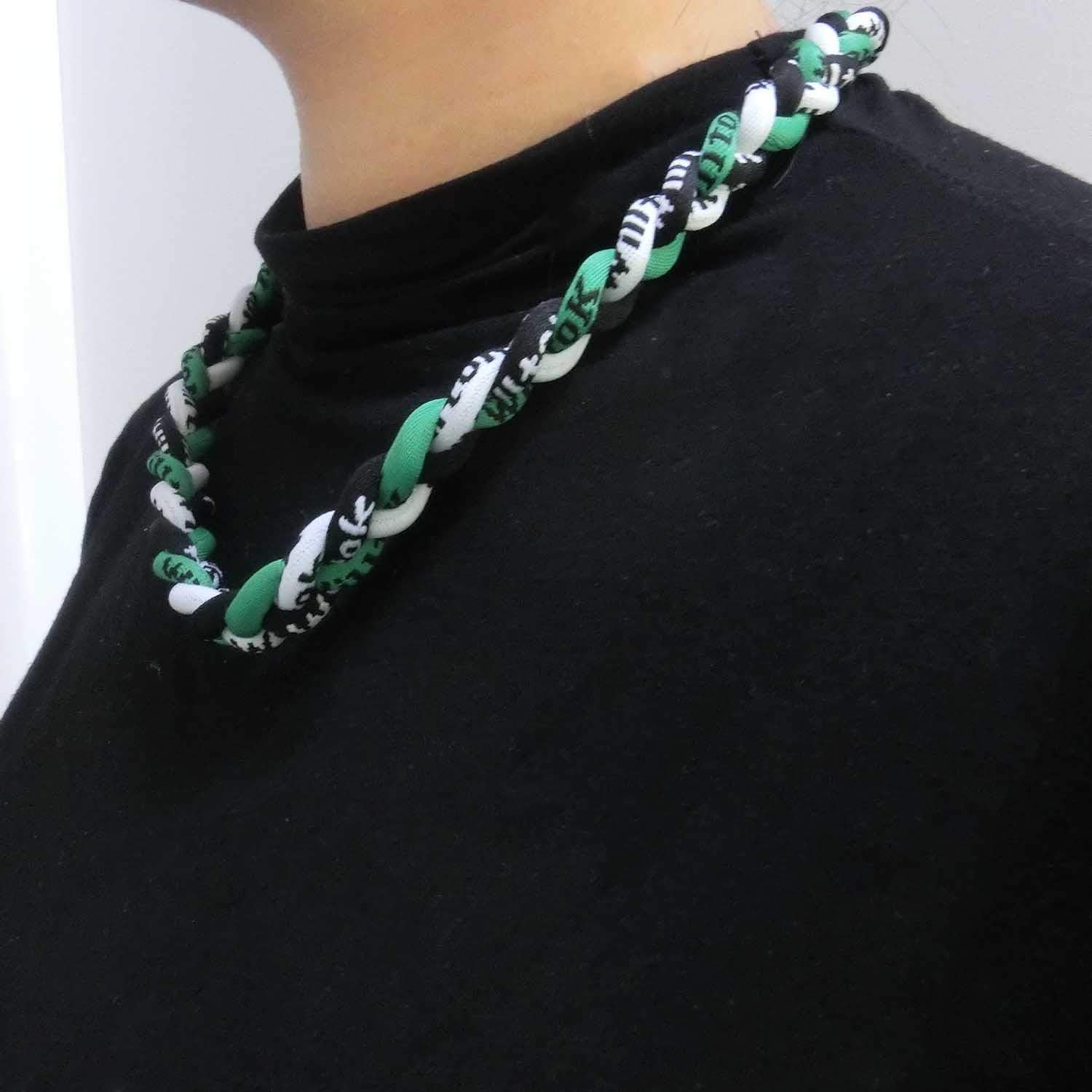 Apple Green Black White Baseball Necklace Rope Necklace 20inch Boys Baseball Gear Baseball Gifts Beisbol Accessories Paracord Man Braided Necklace Sports Outdoors Jewelry Necklace Pendants: Clothing