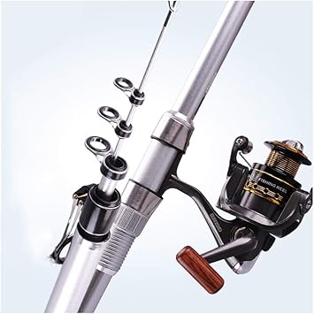 Amazon 釣り竿 フィッシングロッドカーボンミニシーロッドショートハンドシーデュアルユース超軽量超ハード格納式ポータブル釣りギアプラス釣りホイールセット A Zhp ロッド リールセット