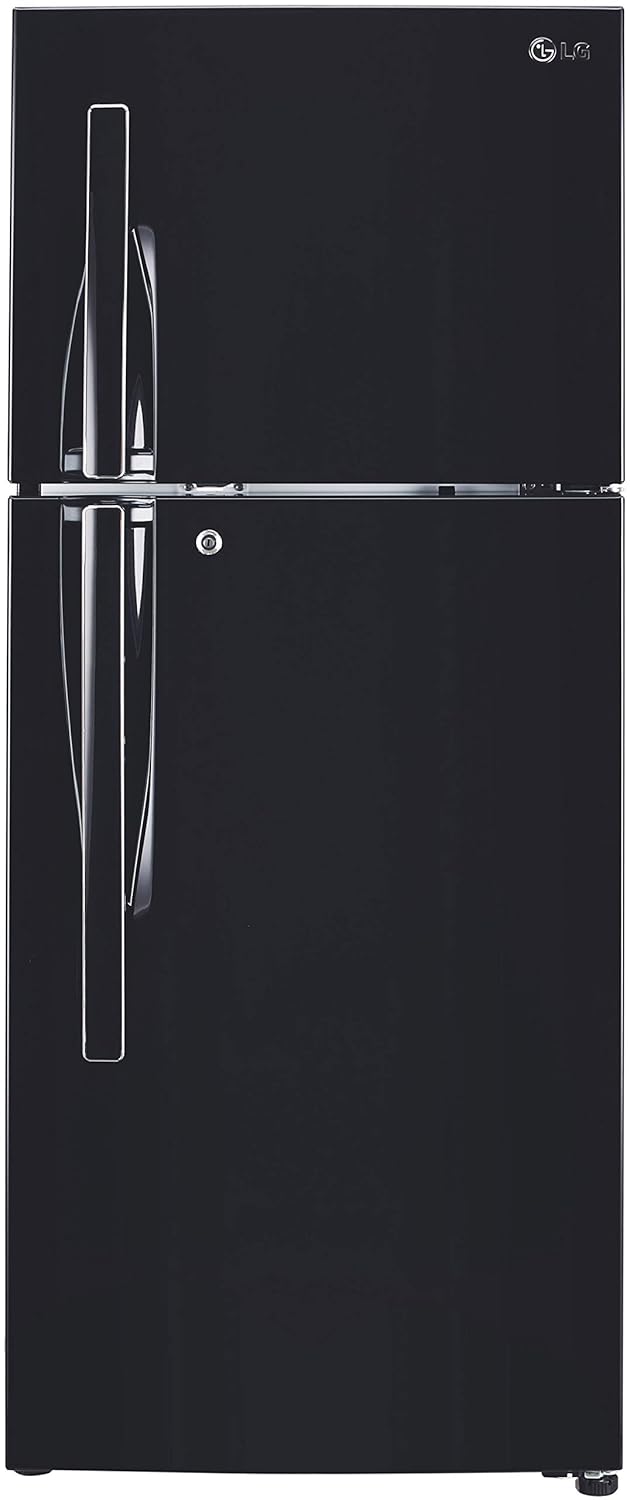 Lg 260 L 3 Star With Inverter Double Door Refrigerator Gl T292res3 Ebony Sheen Amazon In Home Kitchen