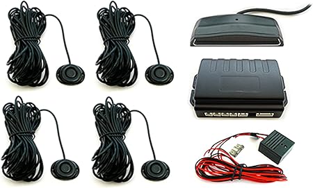 Amazon 24vトラック用パーキングセンサー バックセンサー ブラック Ecu 車 バイク