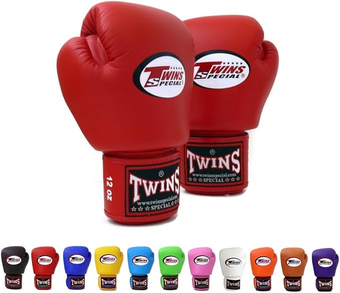Twins Special Boxing Gloves BGVL3 Red. Size 8 10 12 14 16 oz. Universal