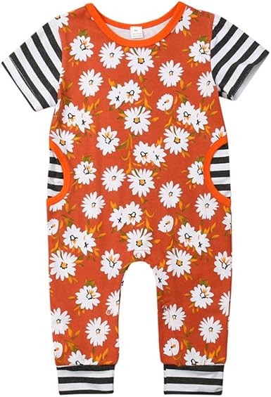 daisy romper baby