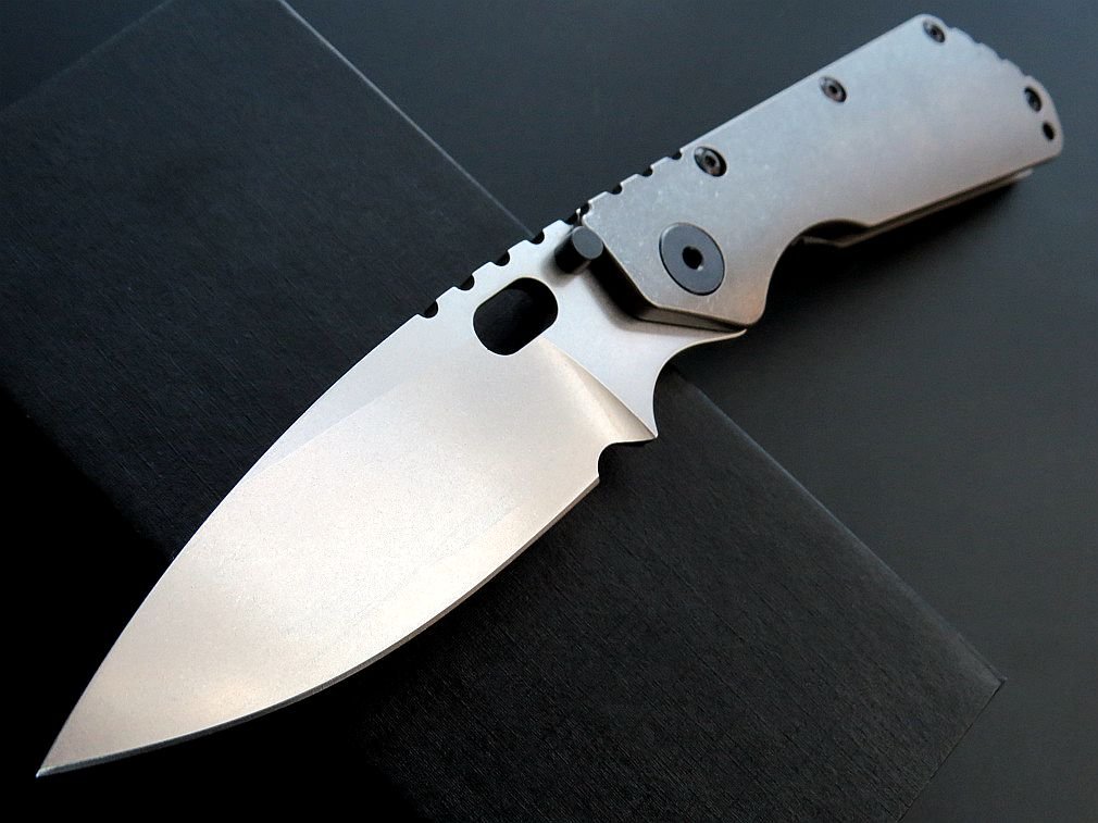 Eafengrow EF225 Pocket Knife Hunting Knives D2 Blade Titanium Handle
