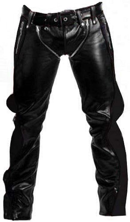 leather codpiece pants