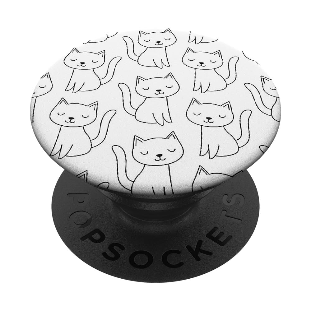 Cute Pop Socket Kitten Pop Socket for Phone Boys Girls Cute PopSockets Swappable PopGrip