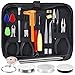 OPount 27 Pieces Jewelry Making Kit Supplies with Zipper Storage Case Beads Wire Starter Tool for Jewelry Crafting and Jewelry Repairing