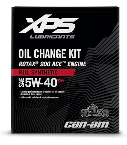 Amazon.com: Can-Am OEM 4T 5W-40 Synthetic Blend Oil Change Kit