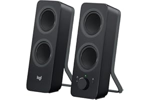 Logitech Z207 2.0 Channel Computer Speaker System with Bluetooth - Black