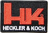 HK HECKLER & KOCH Handguns Rifle Pistol Gun Shotgun Firearms Knife Logo Jacket T shirt Patch Sew Iron on Embroidered Symbol Badge Cloth Sign By Prinya Shop