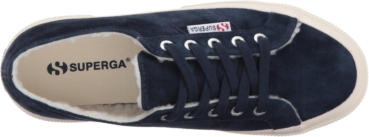 superga sherpa lined sneakers